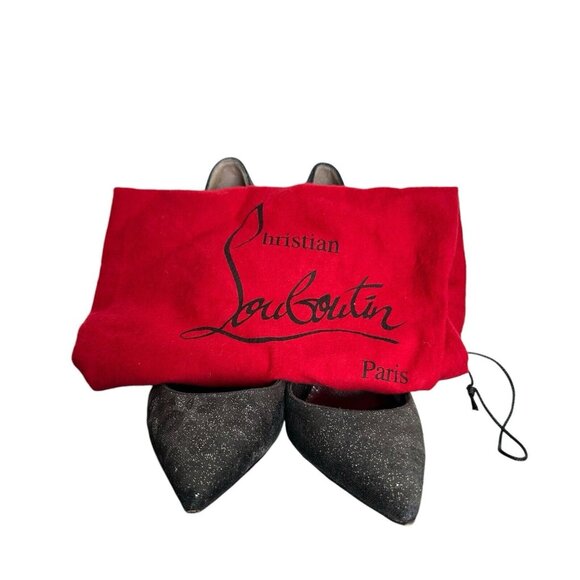 Christian Louboutin Leopard Black Heels - Picture 11 of 12